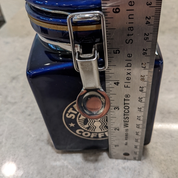 Starbucks Beehouse Colbalt Blue Canister - Picture 6 of 12